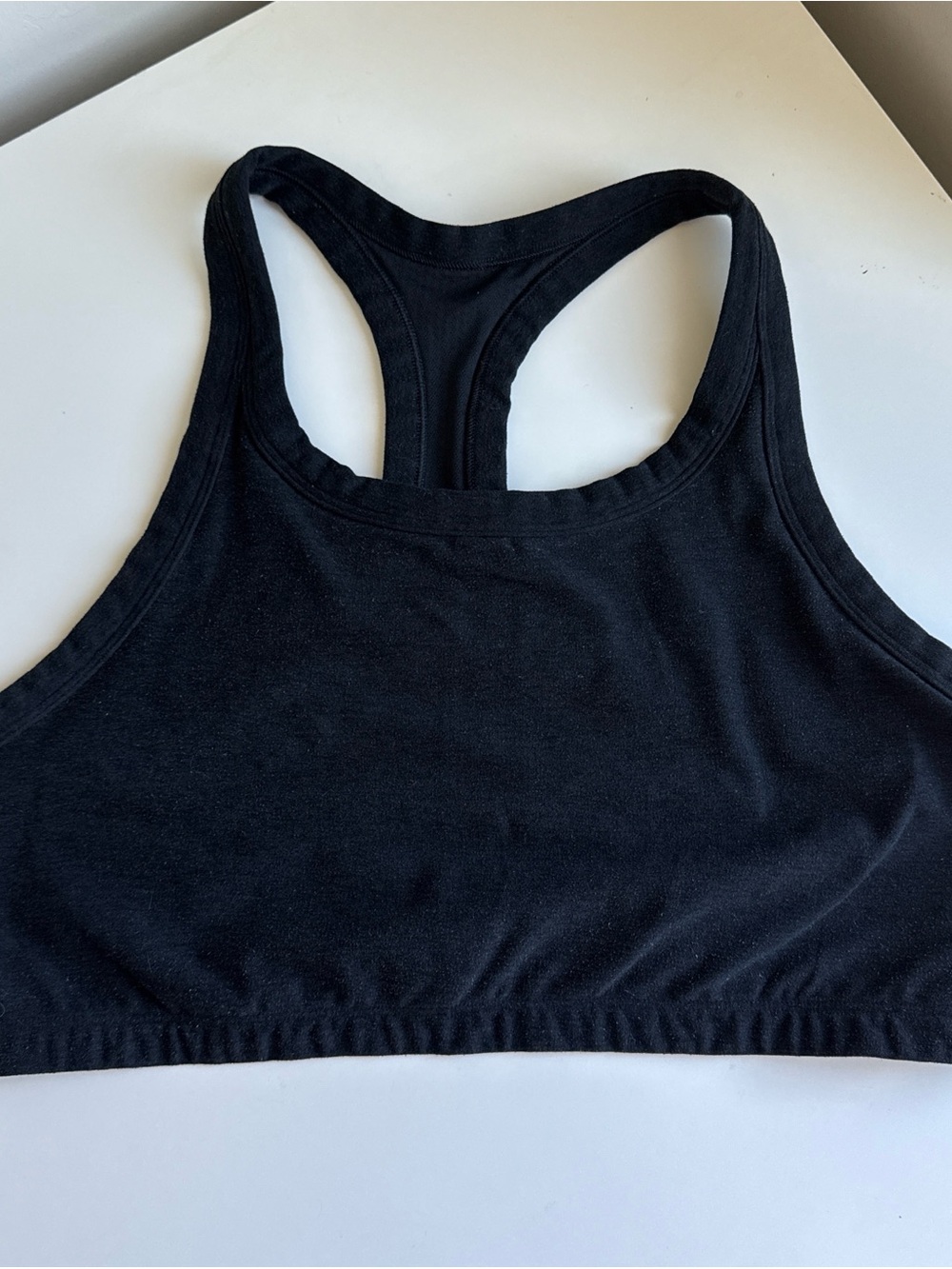 Vuori Black Racerback Sports Bralette